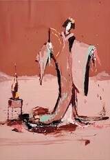 Dynasty Femals I, 95 x 65 cm