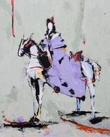 Teichmann Queen on horse 250x200cm 2023 web