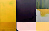 HONEY Diptychon 165x110cm Acryl Pigment Leinwand 2025 Bettina Zapp
