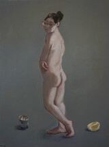 N 2959 (Nude), 2023, Öl/Leinwand, 120 x 90 cm