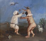N 818, 2001, Öl/Leinwand, 45 x 50 cm