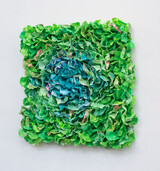 Stefan Gross 'lettuce' aqua,green