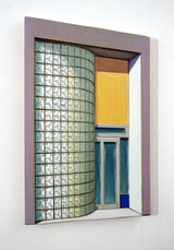 Candyshop 7, 2025, 50x30cm, Öl auf Lw