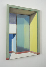 Candyshop 4, 2025, 50x30cm, Öl auf Lw