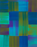 RUPERT EDER - silent watcher lake, 2016 - 100 x 80 cm - Öl auf Leinen