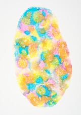 MICHELLE CONCEPCIÓN, 2013 - Pearl - acrylic on paper - 48 x 34 cm