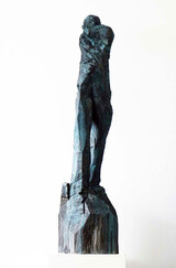 Klaus Prior, „Gestalt“, 2016, Sequoia, 33 x 32 x 128 cm, 12.000 €