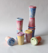 Thomas Judisch, „Morandis Erben“, 2025, Gips, farbig gefasst, Unlimitiert, Unikat Charakter