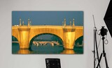 Christo & Jeanne-Claude "The Pont Neuf One Arch"