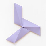 Arpad Forgo 1C2EVSZLNS 67x56x6 cm, acrylic on shaped canvas, 2024 Kopie