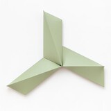 Arpad Forgo 2E1CVKVZL 59x71x6 cm, acrylic on shaped canvas, 2023