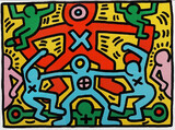 Keith Haring ohne Titel 1985 Galerie Jeanne Muenchen