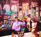 Chateau Cheval Blanc, 2025, Öl auf Leinwand, 180 x 200 cm