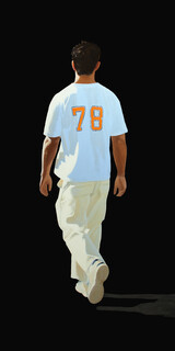 13:57:16h, 2026, Acryl/Dibond, 150 x 75 cm